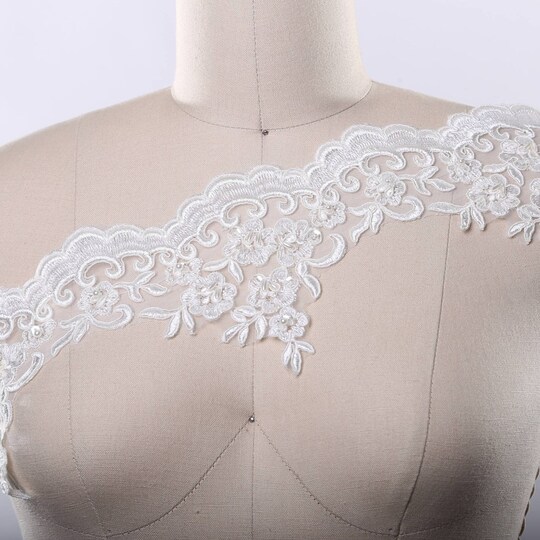 lace trim for dresses Corded Lace Trim : Wedding Dress Design
